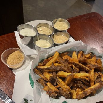 Hammerheads - Grippo fries with a side of all sauces + extra grippo seasoning - Southern Near Me - Louisville, Kentucky Hammerheads - Grippo fries with a side of all sauces + extra grippo seasoning - Southern Near Me - Louisville, Kentucky