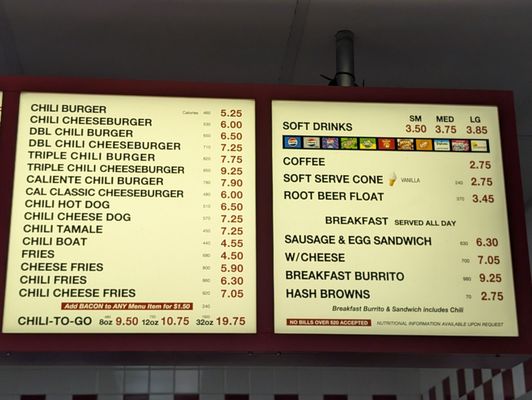 Menu photo 8 Original Tommy's Riverside, CA