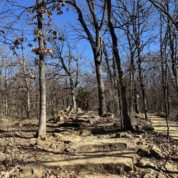 Turkey Mountain Wilderness Area - Rock staircase - Hiking Near Me - Tulsa, Oklahoma Turkey Mountain Wilderness Area - Rock staircase - Hiking Near Me - Tulsa, Oklahoma