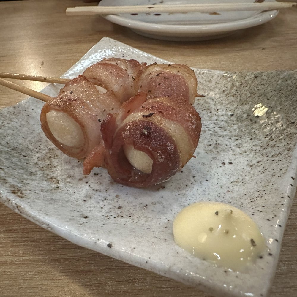 Torikyu - Bacon wrapped Quail Egg - Japanese Near Me - Honolulu, Hawaii Torikyu - Bacon wrapped Quail Egg - Japanese Near Me - Honolulu, Hawaii