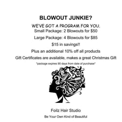 Foilz Hair Studio - Who doesn't love a great blow-out !