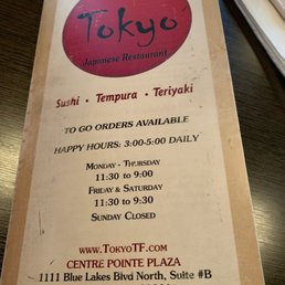 Menu 5/24/19 Menu 5/24/19