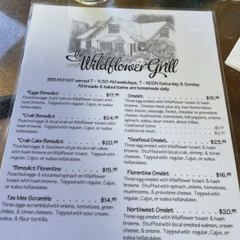 Wildflower Grill - Menu - American Near Me - Lincoln City, Oregon