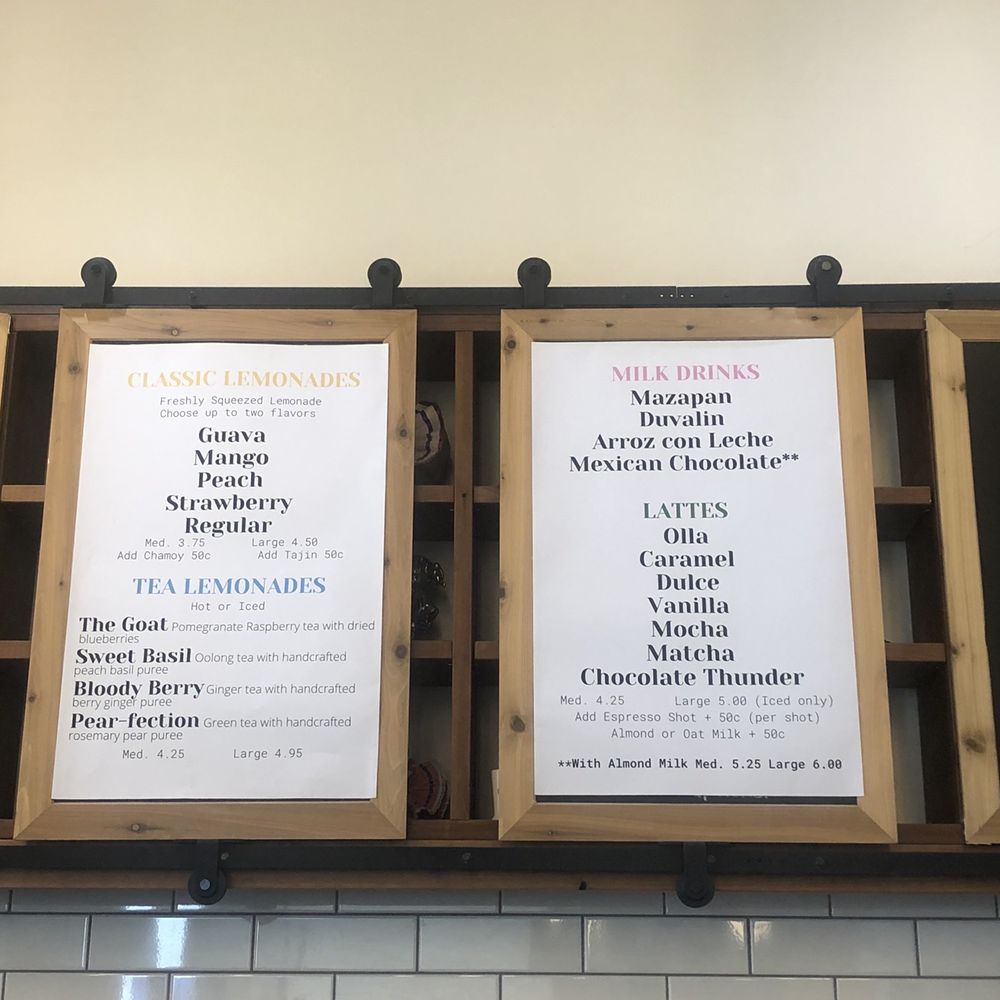Lemon Gals - Drink menu - Coffee & Tea Near Me - San Pablo, California Lemon Gals - Drink menu - Coffee & Tea Near Me - San Pablo, California