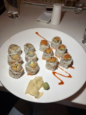 Fat Salmon Sushi by null