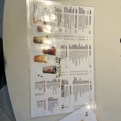 Gong Cha - Menu