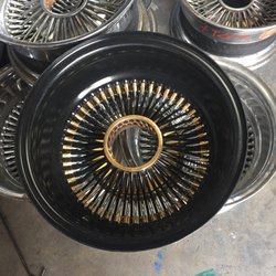 Gold Star Wire Wheels & Powder Coating