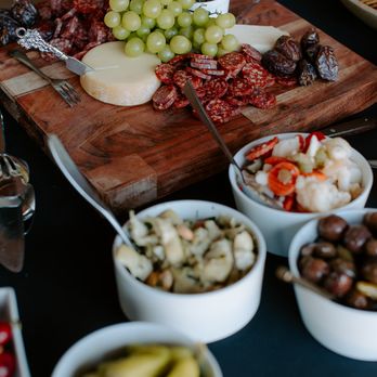 No Worries Private Chefs - Meats, cheese, fruit, garishes. - Caterers Near Me No Worries Private Chefs - Meats, cheese, fruit, garishes. - Caterers Near Me