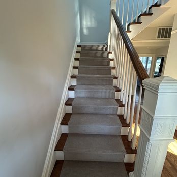 Bethel Interiors - Stair runner installed in an SF Victorian - Carpeting Near Me Bethel Interiors - Stair runner installed in an SF Victorian - Carpeting Near Me