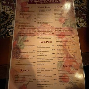 Trattoria Rustica - Menu 12/16/24 - Pizza Near Me - Henderson, Nevada
