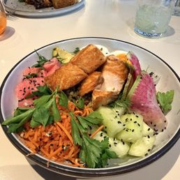 Salmon Quinoa Bowl
