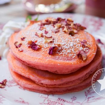 Little Hen - Rose Petal Pancake (Absolutely delicious) - Breakfast & Brunch Near Me - Miami, Florida