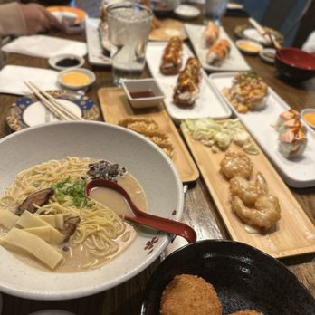 Masuki Sushi PREMIUM AYCE - Veggie Croquette 2PCS, Stuffed Jalapeno 4PCS, Tonkatsu Ramen, Mayo Shrimp - Sushi Bars Near Me - Plano, Texas Masuki Sushi PREMIUM AYCE - Veggie Croquette 2PCS, Stuffed Jalapeno 4PCS, Tonkatsu Ramen, Mayo Shrimp - Sushi Bars Near Me - Plano, Texas