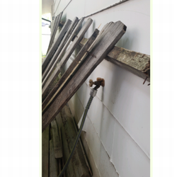 JD Kober Landlord - Rusty Nails all over the place for our kids to play with even after complaining for a month.
