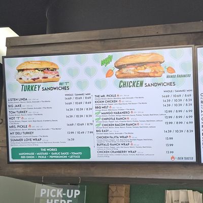 Menu photo 3 Mr. Pickle's Sandwich Shop Folsom, CA