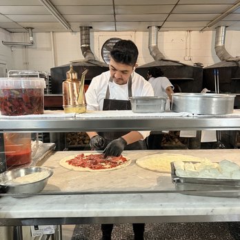 Antico Pizza - Pizza being made - Pizza Near Me - Atlanta, Georgia Antico Pizza - Pizza being made - Pizza Near Me - Atlanta, Georgia