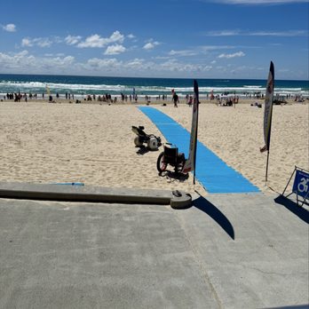Surfers Paradise Beach - I was so impressed with volunteers assisting handicapped access the beac. - Beaches Near Me - Surfers Paradise, QLD Surfers Paradise Beach - I was so impressed with volunteers assisting handicapped access the beac. - Beaches Near Me - Surfers Paradise, QLD