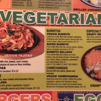 El Tapatio - Veggie menu - Mexican Near Me - Page, Arizona El Tapatio - Veggie menu - Mexican Near Me - Page, Arizona