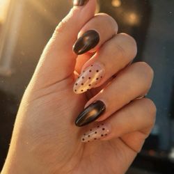 Jas Nail Spa - Cat eye fall nails