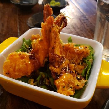 Green Leaf Cafe - Spicy Crunch Prawn Fritter - Sushi Bars Near Me - Burnaby, British Columbia