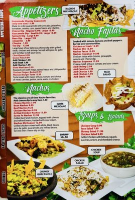 Menu photo 1 Monteverde 2 Mexican Restaurant Piedmont, SC