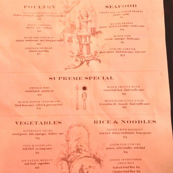 Dasha - Menu - Chinese Near Me - Toronto, Ontario
