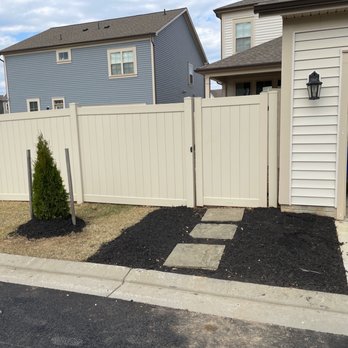 Castillo Landscaping Services - a fenced in yard - Landscaping Near Me