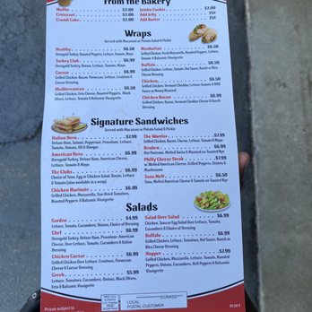 Bagel Nosh of Waldwick - Back of menu - Caterers Near Me - Waldwick, New Jersey