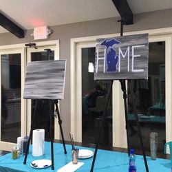 The Art of life Guided Painting - Follow along step by step. Classes for Adults and kids