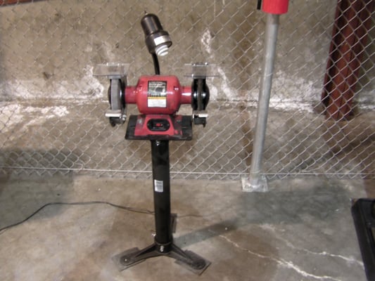Photo of Pit Row - Santa Clara, CA, US. Bench Grinder