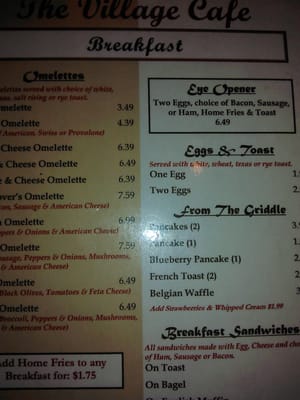 Menu photo 6 Village Cafe Arkport, NY Menu photo 6 Village Cafe Arkport, NY