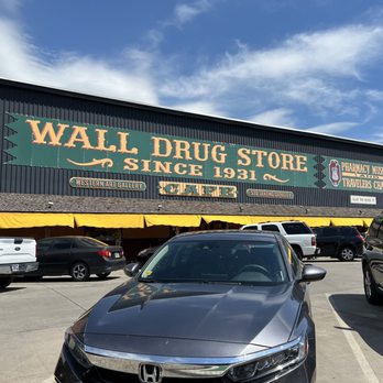 Wall Drug Store - You can't miss the signs coming up to the place. They are everywhere.... - Drugstores Near Me - Wall, South Dakota