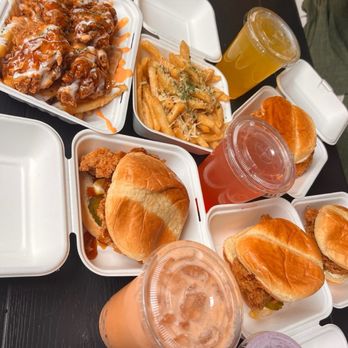 Filly Luv - Thai Milk Tea, Taro Milk Tea, Hot Honey Garlic Loaded Chicken Fries, Luv n' Hate sweet & spicy chicken sandwich - Chicken Shop Near Me - Brooklyn, New York Filly Luv - Thai Milk Tea, Taro Milk Tea, Hot Honey Garlic Loaded Chicken Fries, Luv n' Hate sweet & spicy chicken sandwich - Chicken Shop Near Me - Brooklyn, New York