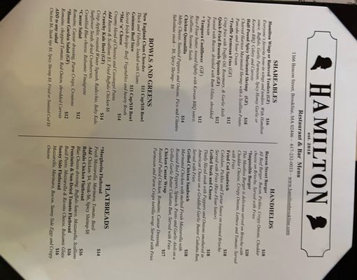 Hamilton Restaurant & Bar by null