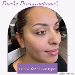 Slay With Ink - Are Powder Brows right for you?
Call/Text 323-688-5879 for Free consultation.