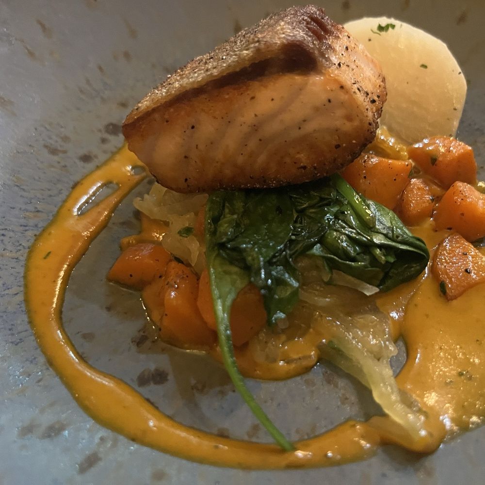 Maize Restaurant - Salmon - New American Near Me - Perkasie, Pennsylvania Maize Restaurant - Salmon - New American Near Me - Perkasie, Pennsylvania