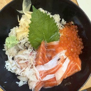 Koko i-naba Hawaii Kai - salmon ikura snow crab bowl - Japanese Near Me - Honolulu, Hawaii