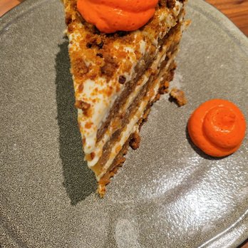 Tommy Bahama - Seasonal carrots cake - Seafood Near Me - Plano, Texas Tommy Bahama - Seasonal carrots cake - Seafood Near Me - Plano, Texas
