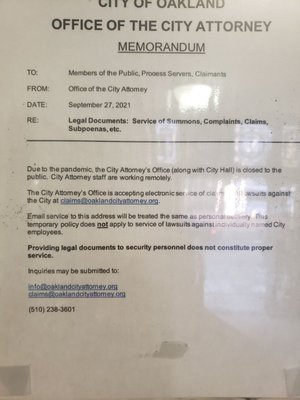 Oakland City Hall by null