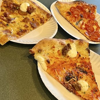 Two Sons - Bianca, meatball and ricotta, pepperoni - Pizza Near Me - Grand Rapids, Michigan