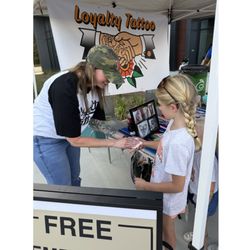 Loyalty Tattoo - Community! Temporary tattoos at the Columbus Clingstones