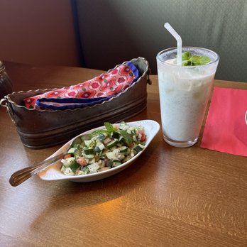 Persian Grill - Salad Shirazi and Dough Yogurt - Persian/Iranian Near Me - Lafayette Hill, Pennsylvania