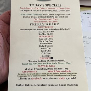 Walnut Hills - Today's special menu - Southern Near Me - Vicksburg, Mississippi Walnut Hills - Today's special menu - Southern Near Me - Vicksburg, Mississippi