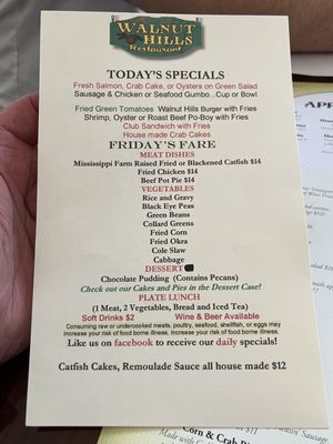 Menu photo 6 Walnut Hills Vicksburg, MS