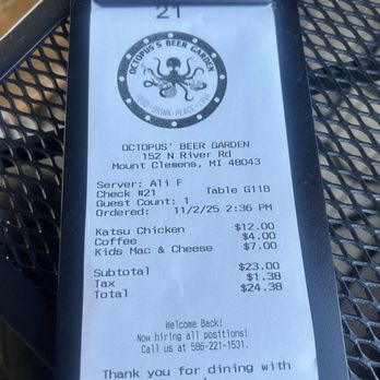 Octopus' Beer Garden - Tab - Beer Gardens Near Me - Mount Clemens, Michigan