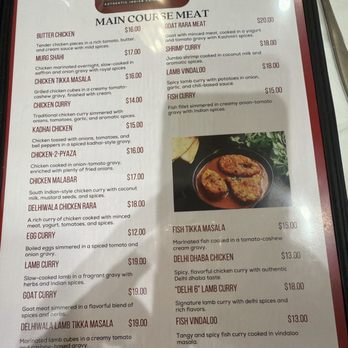 Delhi 6 - 5th page of menu - Indian Near Me - Fremont, California Delhi 6 - 5th page of menu - Indian Near Me - Fremont, California