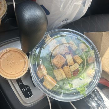 La Panadería Bakery Café - Caesar salad as a side - Bakeries Near Me - San Antonio, Texas