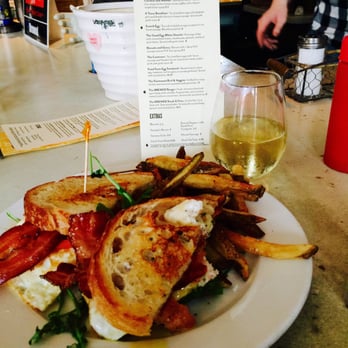 Brewed - Fried egg sandwich with duck fries. - Coffee & Tea Near Me - Fort Worth, Texas Brewed - Fried egg sandwich with duck fries. - Coffee & Tea Near Me - Fort Worth, Texas