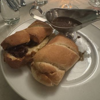 Mirabelle - French Dip Sandwich w/ Au Jus - Comfort Food Near Me - Excelsior, Minnesota