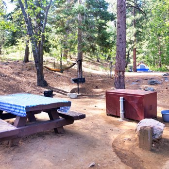 Pineknot Family Campground - Campsite, lots of room, look how far back the tent can go :) - Campgrounds Near Me - Big Bear, California Pineknot Family Campground - Campsite, lots of room, look how far back the tent can go :) - Campgrounds Near Me - Big Bear, California